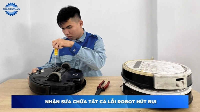 Các lỗi thường gặp trên robot hút bụi tại Quận Phú Nhuận
