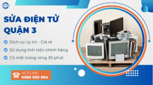 sửa điện tử quận 3