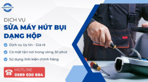 sửa máy hút bụi dạng hộp