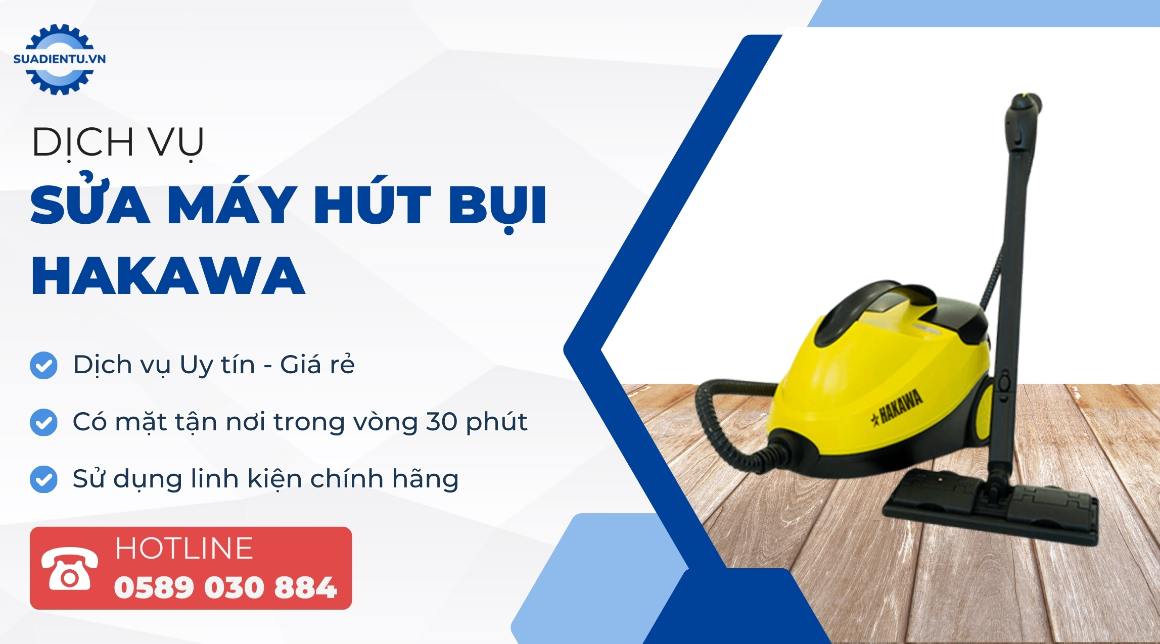 sửa máy hút bụi hakawa suadientuvn