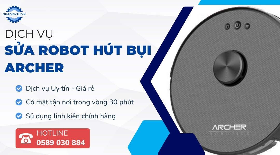 sửa robot hút bụi archer