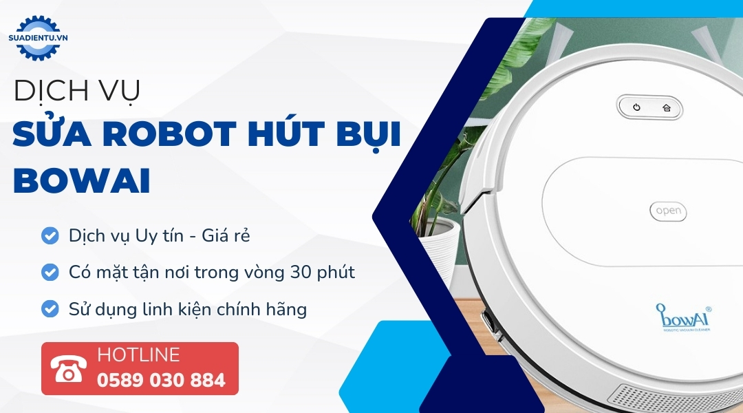 sửa robot hút bụi bowai