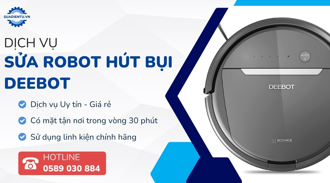 sửa robot hút bụi deebot