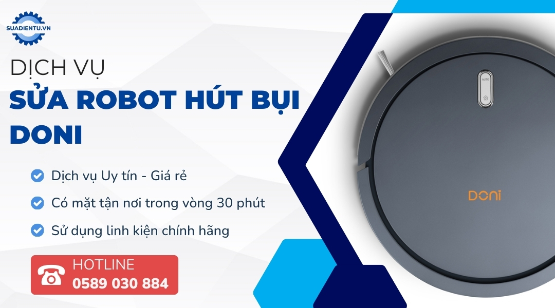 sửa robot hút bụi Doni