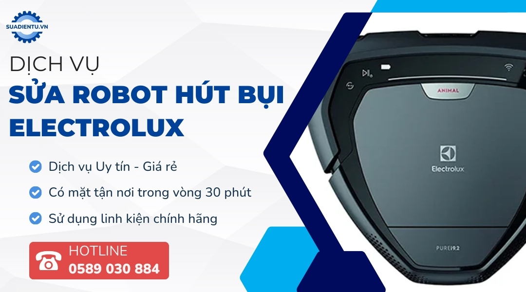 sửa robot hút bụi electrolux