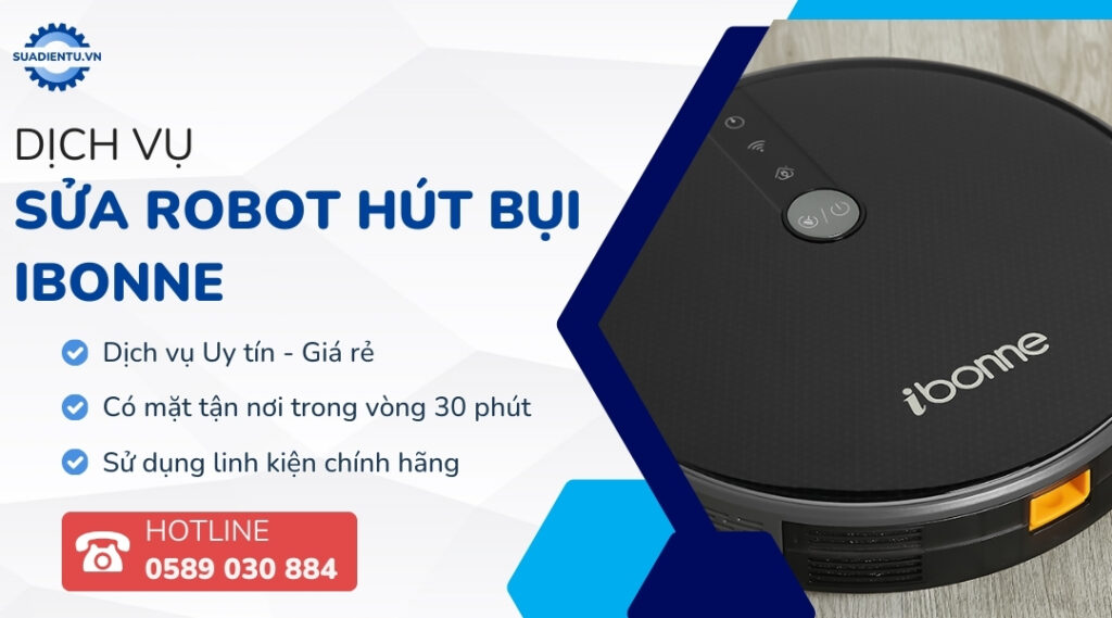 Dịch vụ sửa robot hút bụi iBonne chuyên nghiệp - Sửa Điện Tử