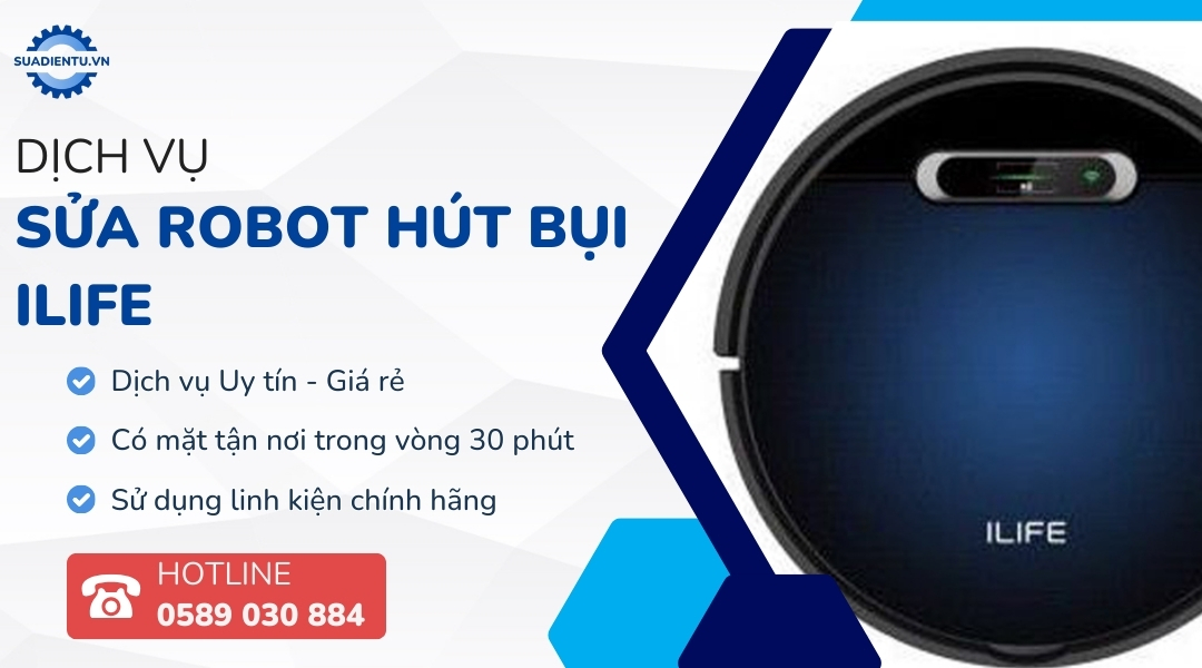 sửa robot hút bụi ilife