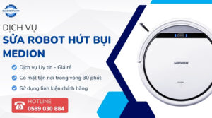 sửa robot hút bụi medion