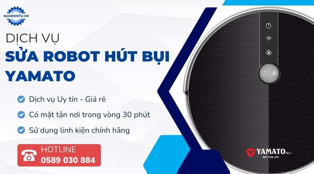 sửa robot hút bụi yamato