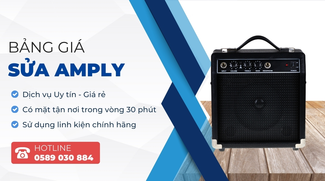 bảng giá sửa amply