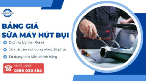 bảng giá sửa máy hút bụi