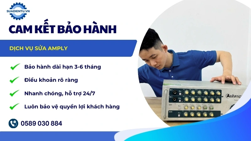 Cam kết bảo hành sau sửa chữa từ Sửa Điện Tử