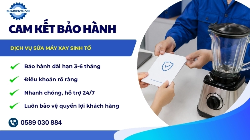 Cam kết bảo hành dịch vụ & Chính sách hậu mãi từ Sửa Điện Tử