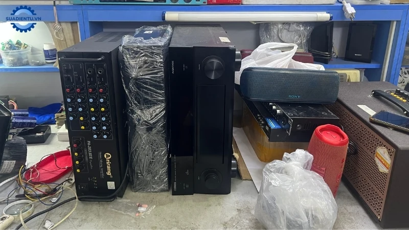 Các thương hiệu amply nội địa mà Sửa Điện Tử nhận sửa chữa