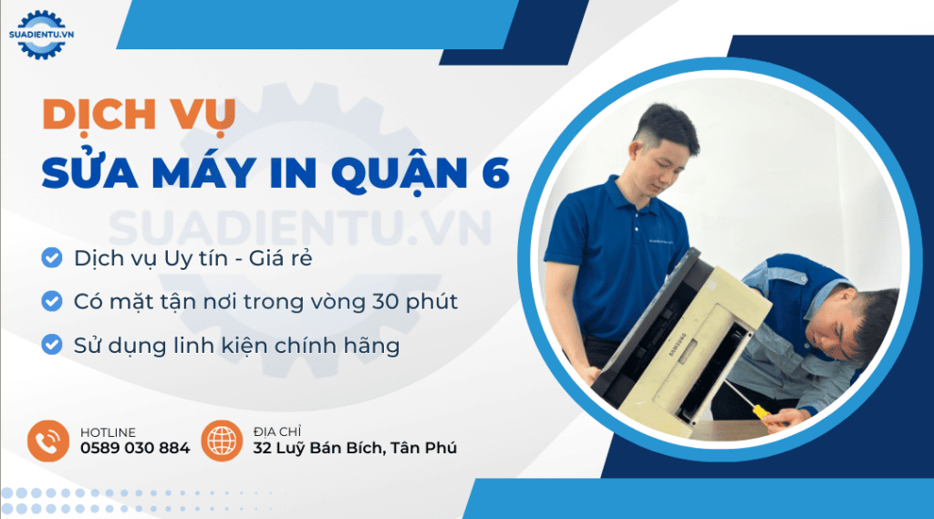 sửa máy in quận 6