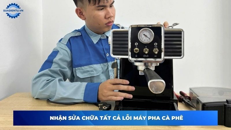 Các lỗi thường gặp của máy pha cà phê cần sửa chữa ngay