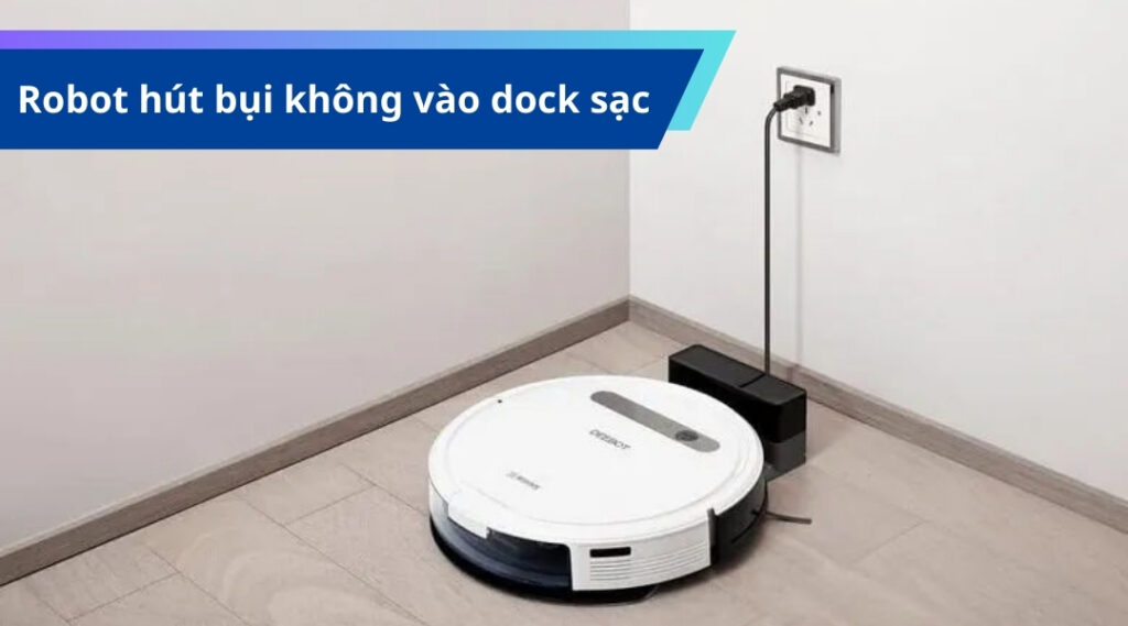 robot hút bụi lỗi pin