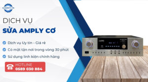 sửa amply cơ