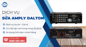 sửa amply dalton