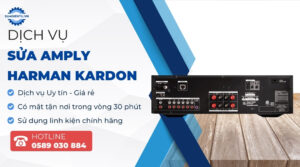 sửa amply harman kardon