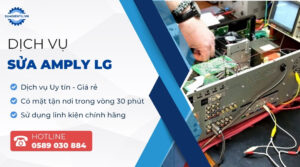 sửa amply lg