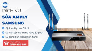 sửa amply samsung