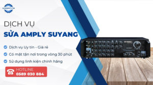 sửa amply suyang