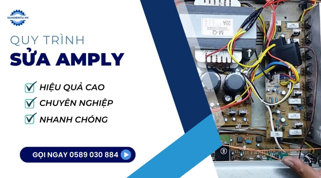 sửa chữa amply