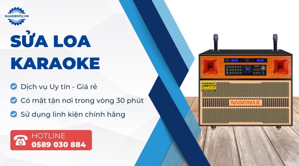 sửa loa karaoke