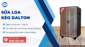 sửa loa kéo dalton