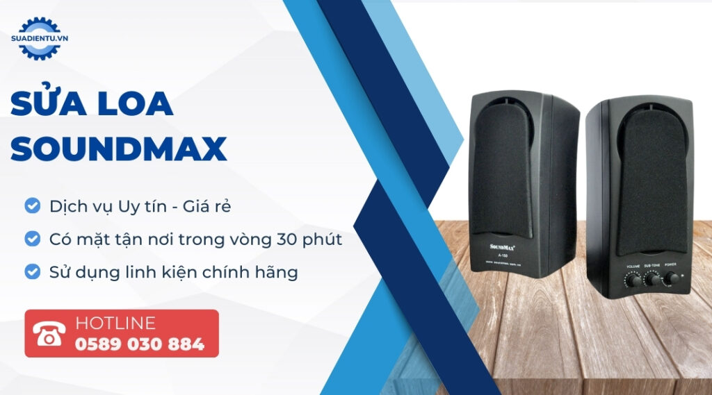 Sửa Loa Soundmax Uy Tín, Lấy Liền, Giá Rẻ Tại TP.HCM
