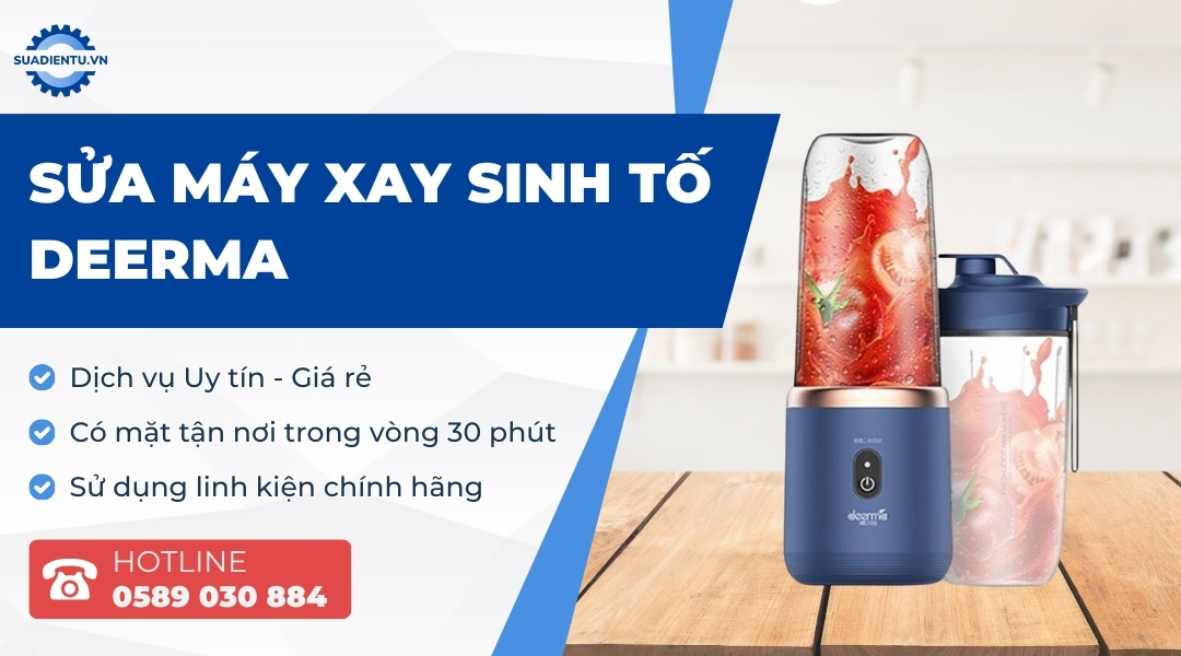 sửa máy xay sinh tố deerma