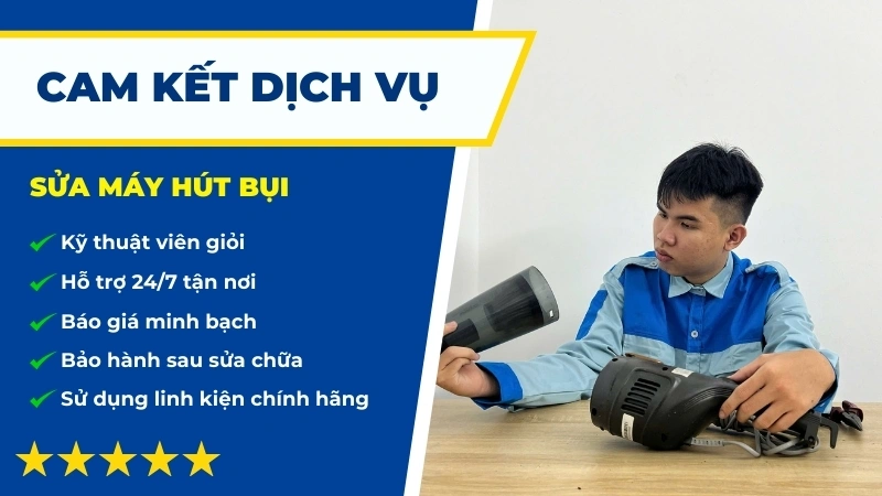 Lý do nên chọn dịch vụ sửa máy hút bụi Quận 10 tại Sửa Điện Tử