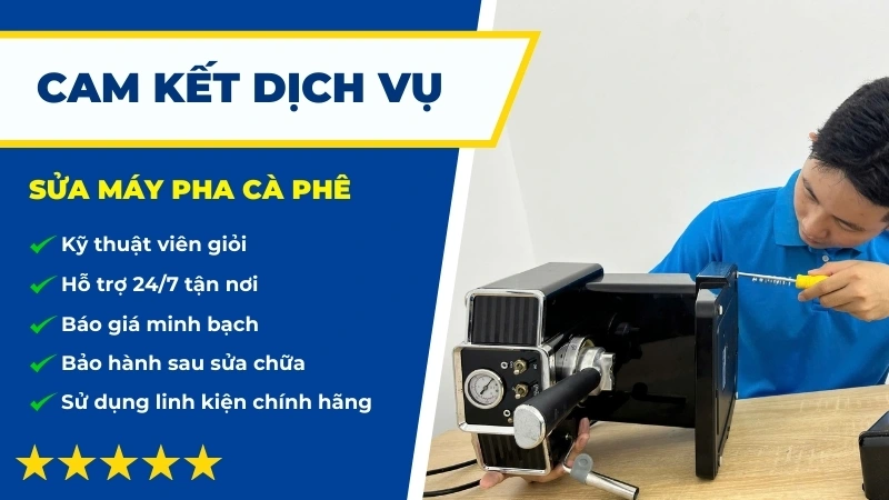 Lý do người dùng nên chọn dịch vụ sửa máy pha cà phê giá rẻ tại Sửa Điện Tử