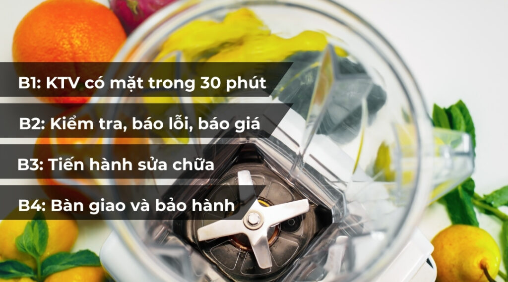 tiệm sửa máy xay sinh tố