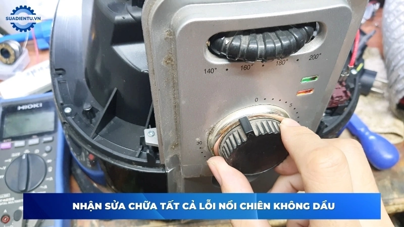 Các lỗi nồi chiên không dầu tại Bình Thạnh chúng tôi thường xử lý