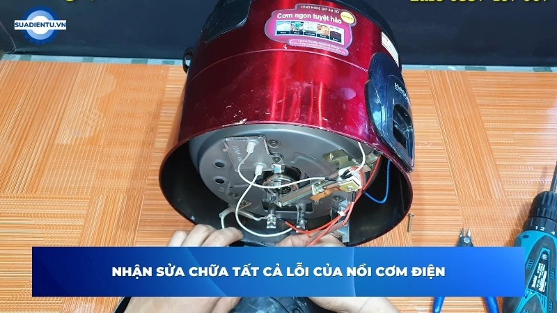 sửa nồi cơm điện tại nhà