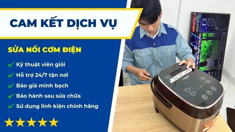 Lý do khách hàng tin tưởng dịch vụ sửa nồi cơm điện Tiger tại Sửa Điện Tử