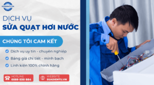 dịch vụ sửa quạt hơi nước