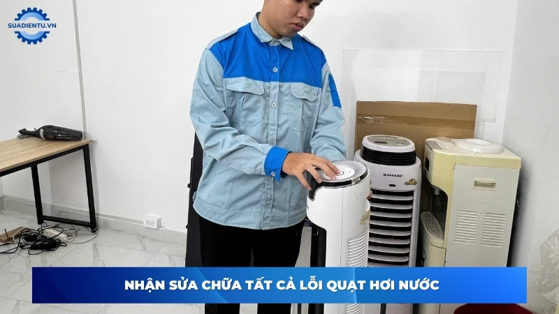 Các lỗi quạt hơi nước thường gặp tại Thủ Đức cần sửa chữa kịp thời