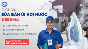 sửa bàn ủi hơi nước deerma