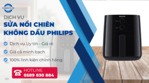 sửa nồi chiên không dầu Philips