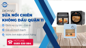 sửa nồi chiên không dầu quận 11