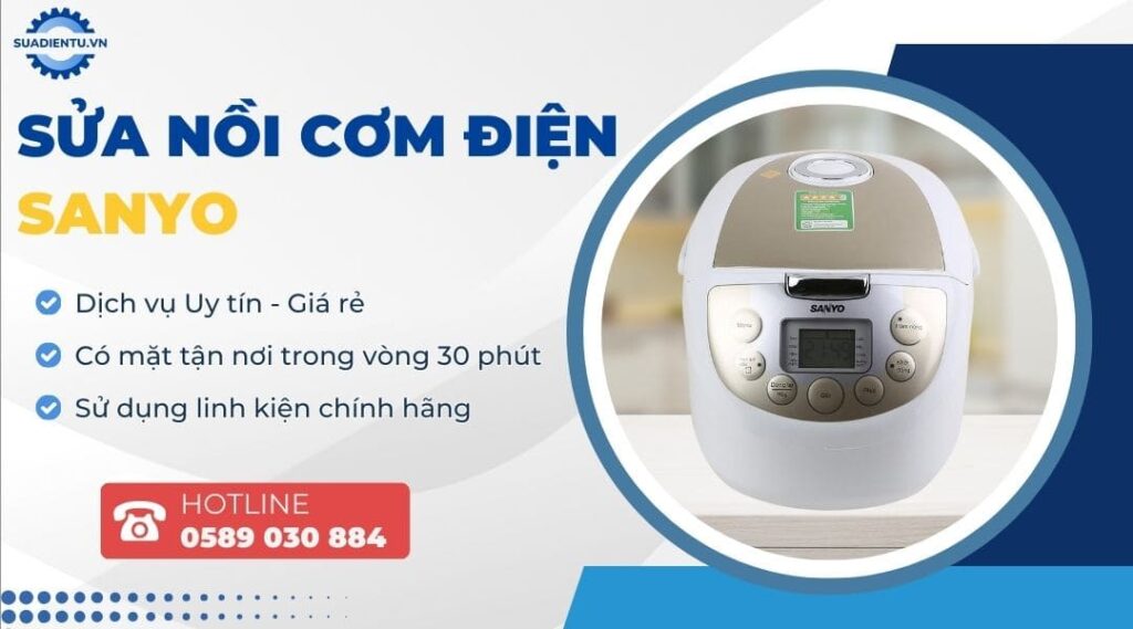 Sửa Nồi Cơm Điện Sanyo