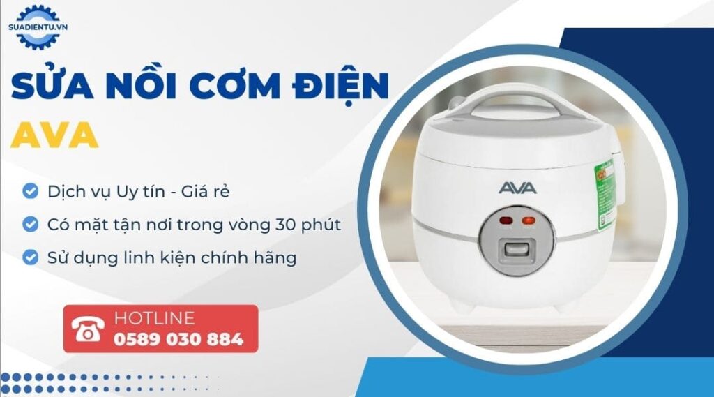 sửa nồi cơm điện ava