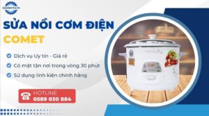 sửa nồi cơm điện comet