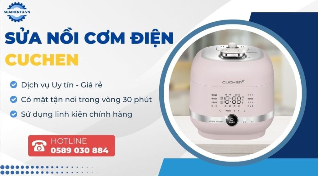 sửa nồi cơm điện cuchen