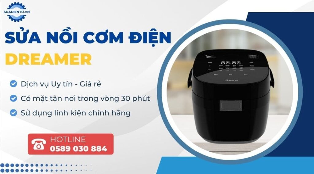 sửa nồi cơm điện dreamer