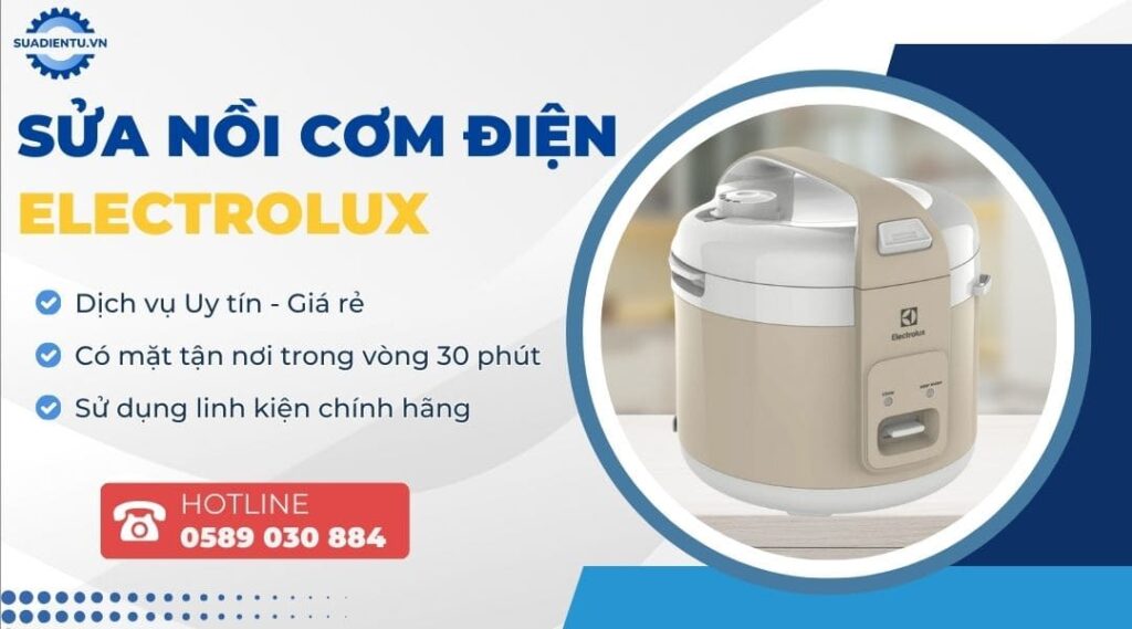 sửa nồi cơm điện electrolux