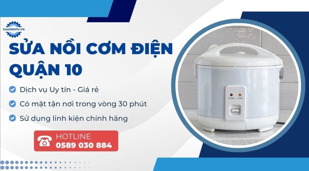 Sửa nồi cơm điện quận 10